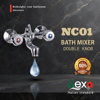 DOUBLE KNOB BATH / SHOWER MIXER