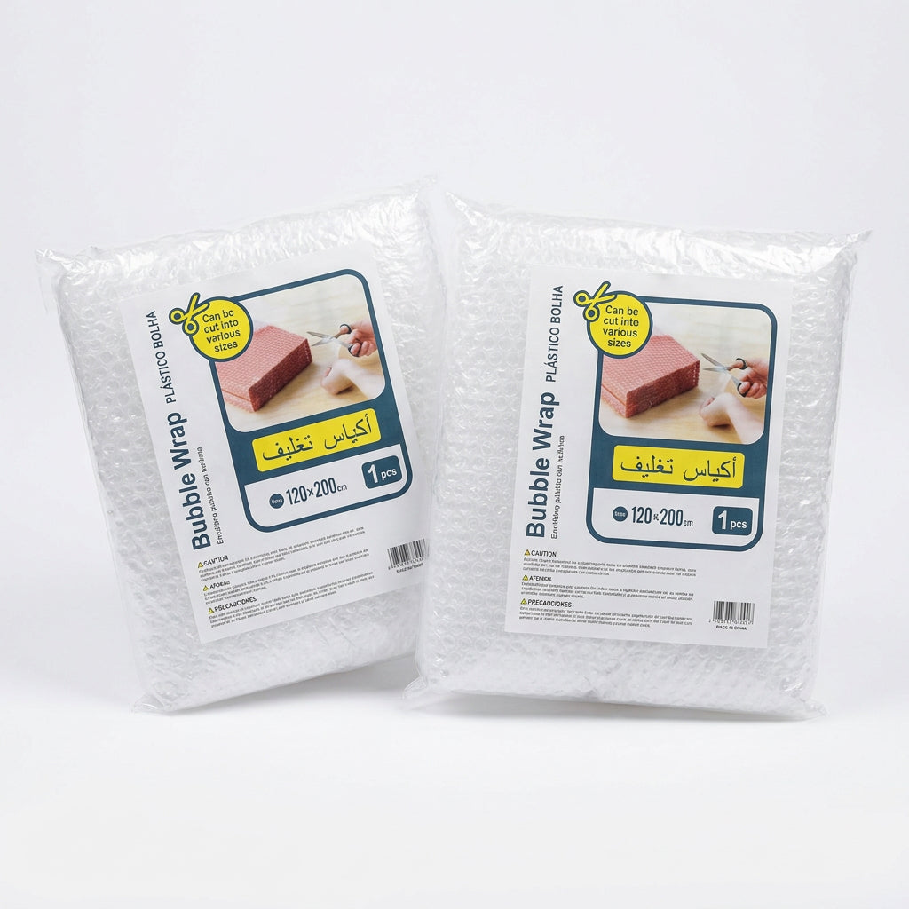 Clear Bubble Rapping Bags for Protective Packing 120CM X 200CM
