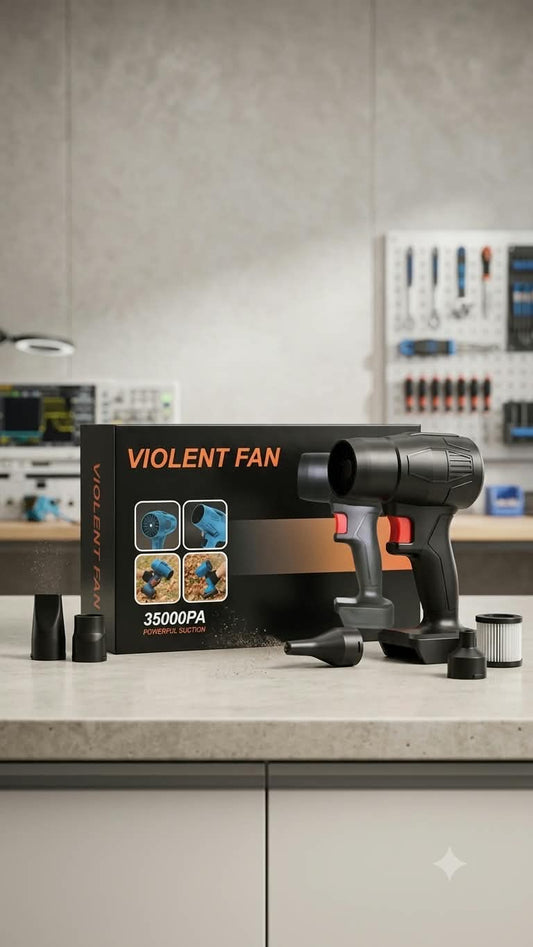 Violent Fan 35000PA Powerful Suction Blower and Vacuum Cleane