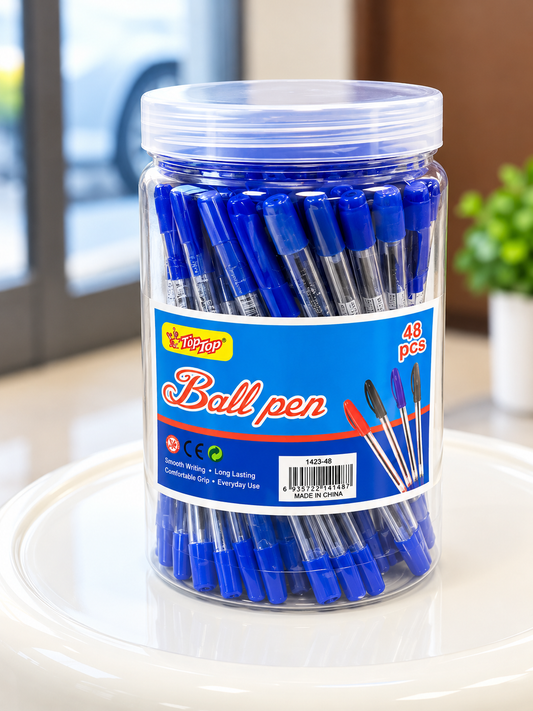 TIP TOP BALL PEN Blue 48s