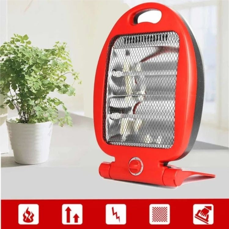 Portable Room Heater 600W 2 Bar Electric Instant Heating`
