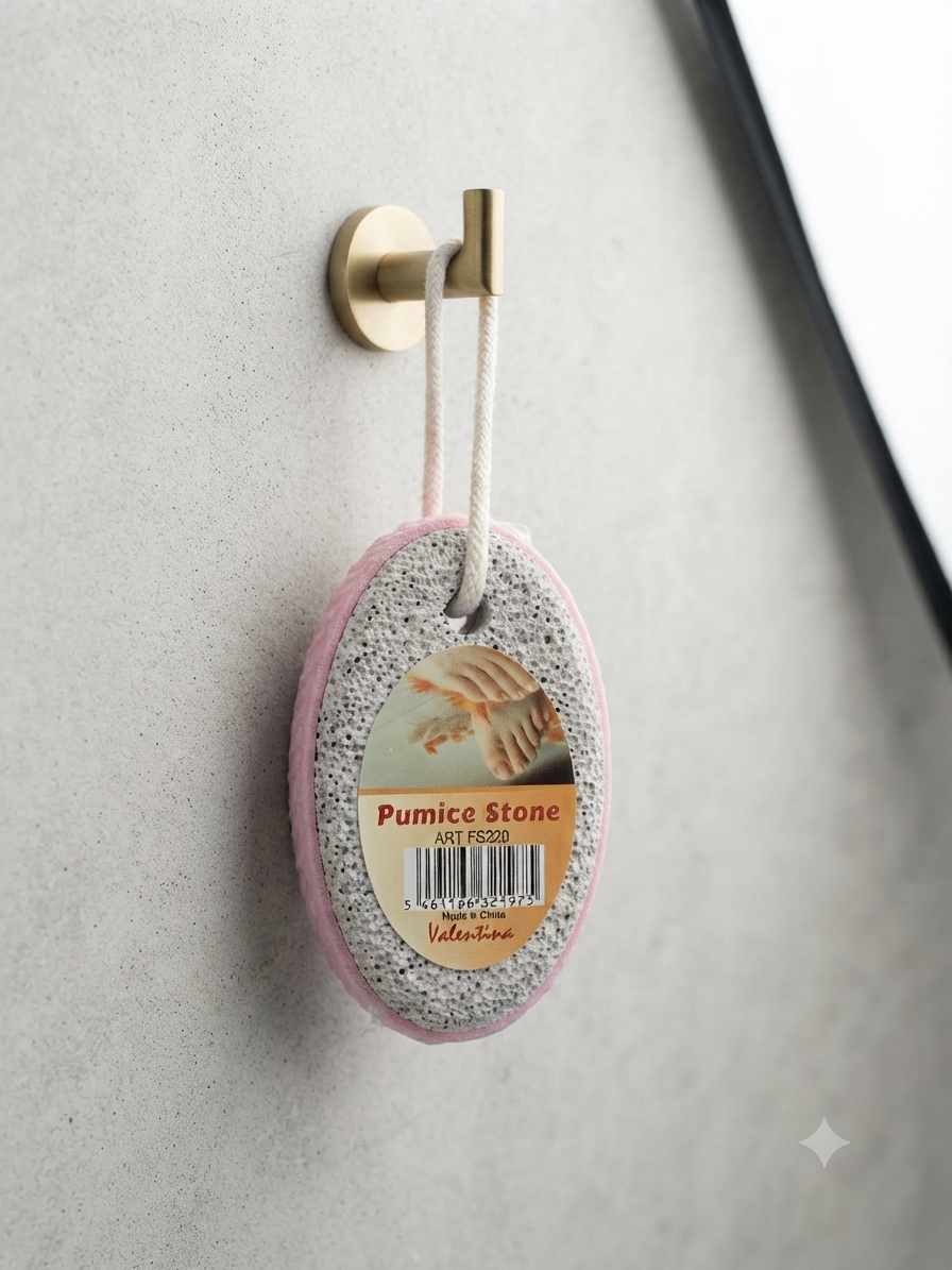 Pumice Pedicure Stone Foot Scrubber with Hanging Rope
