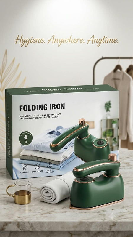 Folding Mini Iron Portable Travel Steam Iron