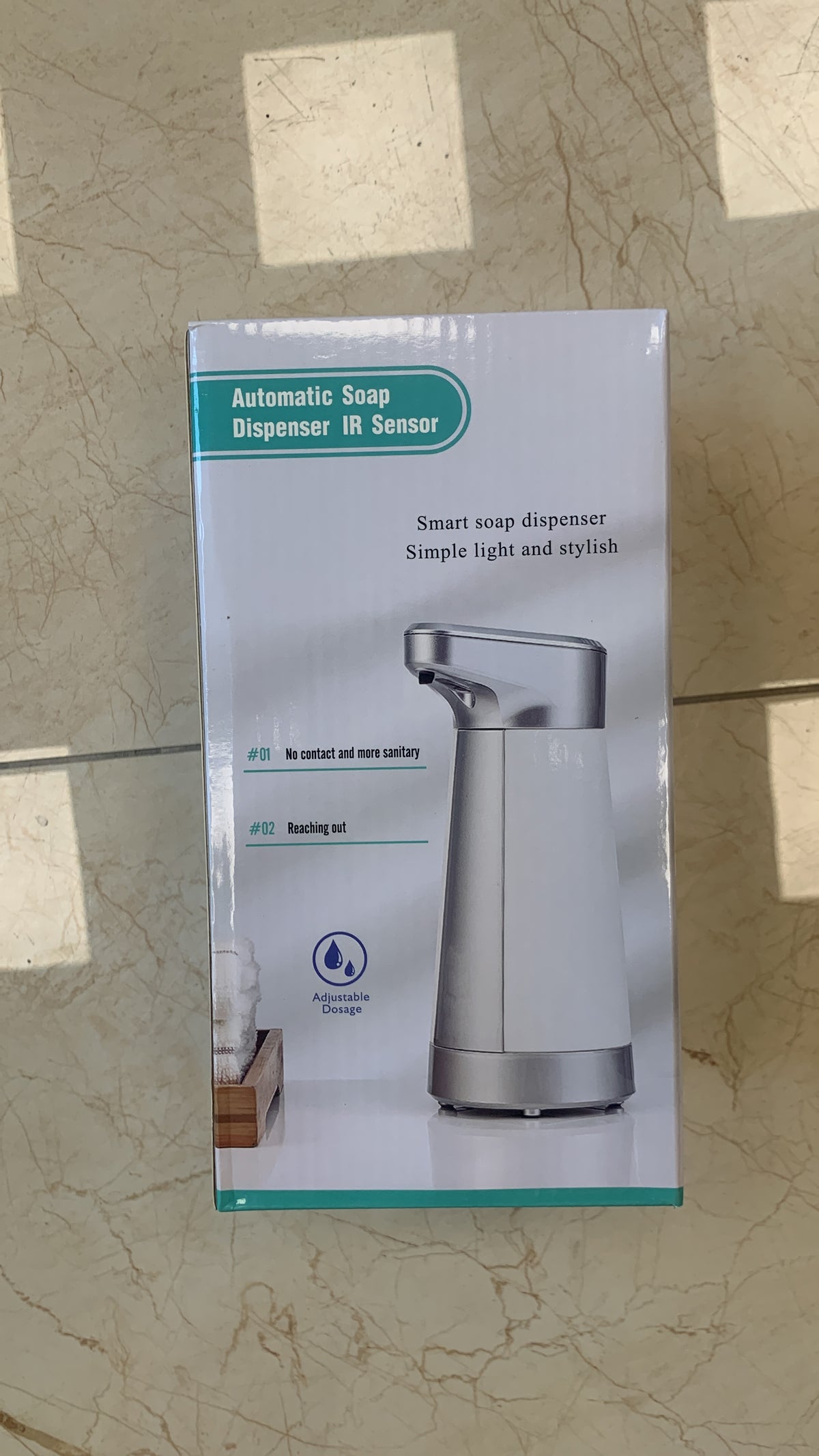 Automatic Soap Dispenser IR Sensor Touchless Smart Adjustable Dosage