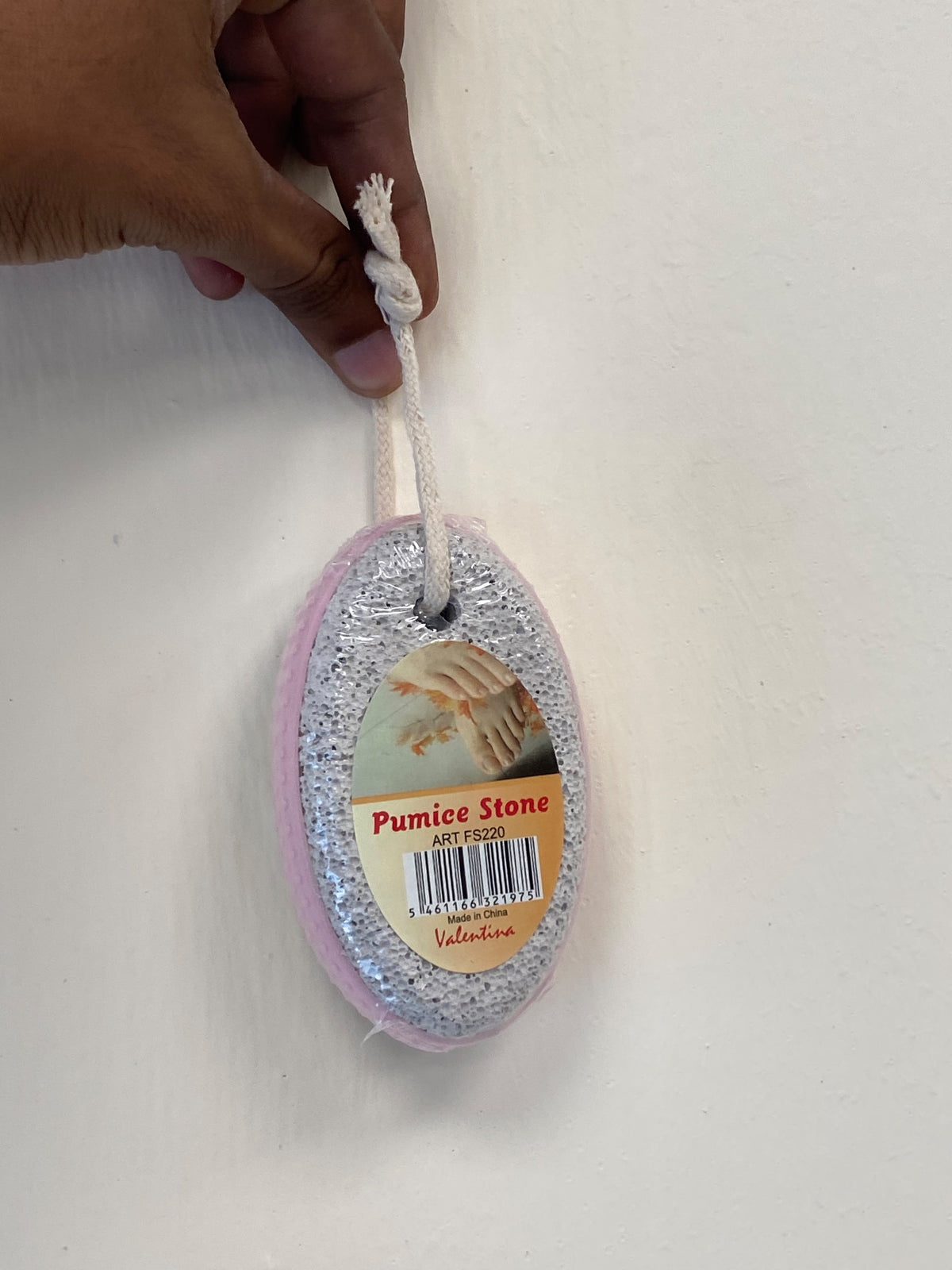 Pumice Pedicure Stone Foot Scrubber with Hanging Rope